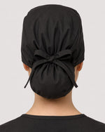 Premium Satin-Lined Scrub Cap Charcoal - Scrubloop