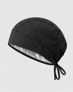 Premium Satin-Lined Scrub Cap Charcoal - Scrubloop