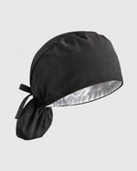 Premium Satin-Lined Scrub Cap Charcoal - Scrubloop
