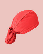 Premium Satin-Lined Scrub Cap Coral - Scrubloop