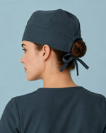 Premium Satin-Lined Scrub Cap Dark Harbor - Scrubloop