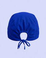 Premium Satin-Lined Scrub Cap Galaxy Blue - Scrubloop