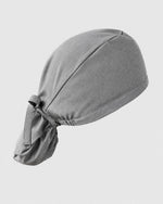 Premium Satin-Lined Scrub Cap Heather Gray - Scrubloop