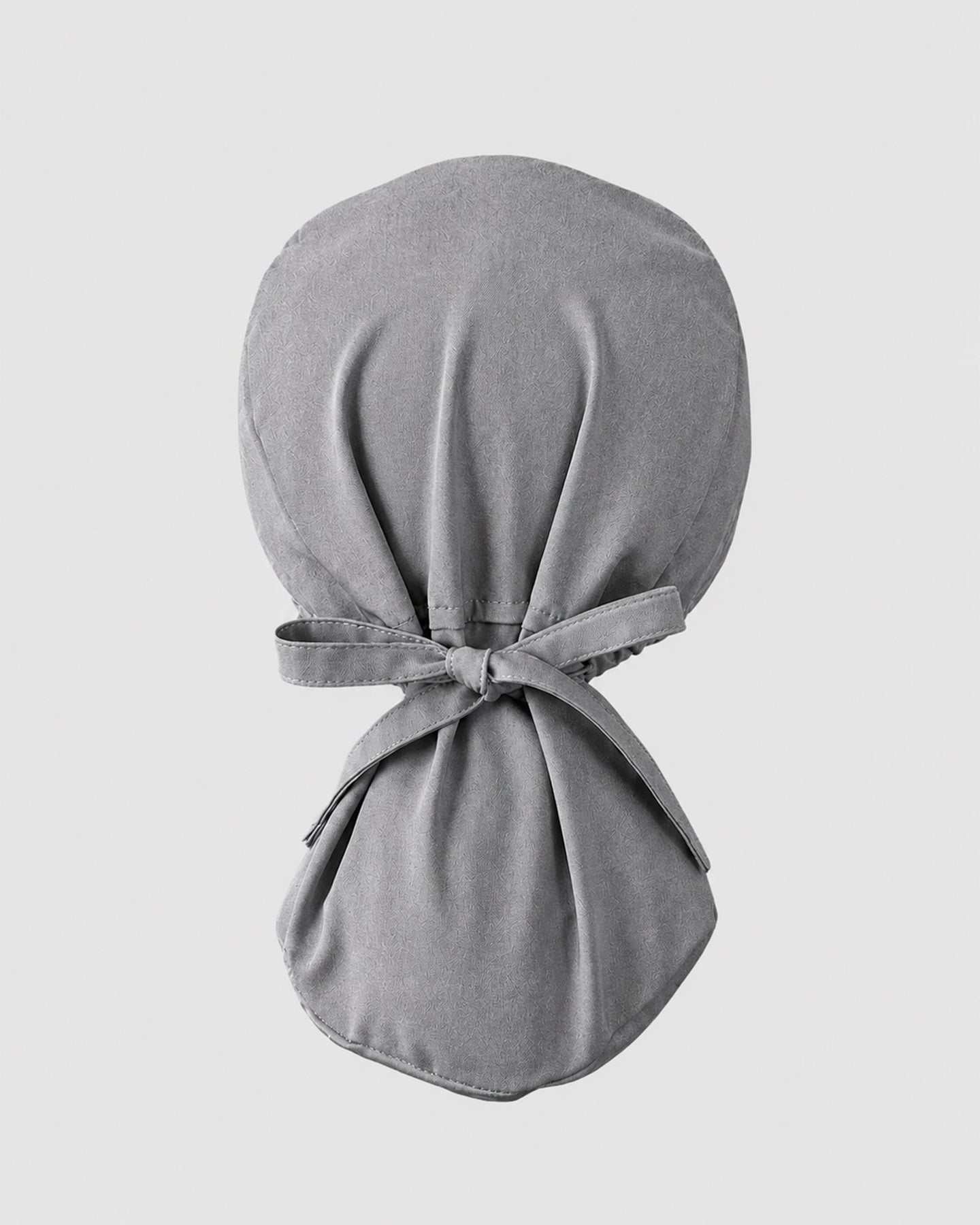 Premium Satin-Lined Scrub Cap Heather Gray - Scrubloop