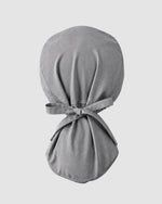 Premium Satin-Lined Scrub Cap Heather Gray - Scrubloop