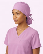 Premium Satin-Lined Scrub Cap Lilac - Scrubloop