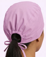 Premium Satin-Lined Scrub Cap Lilac - Scrubloop