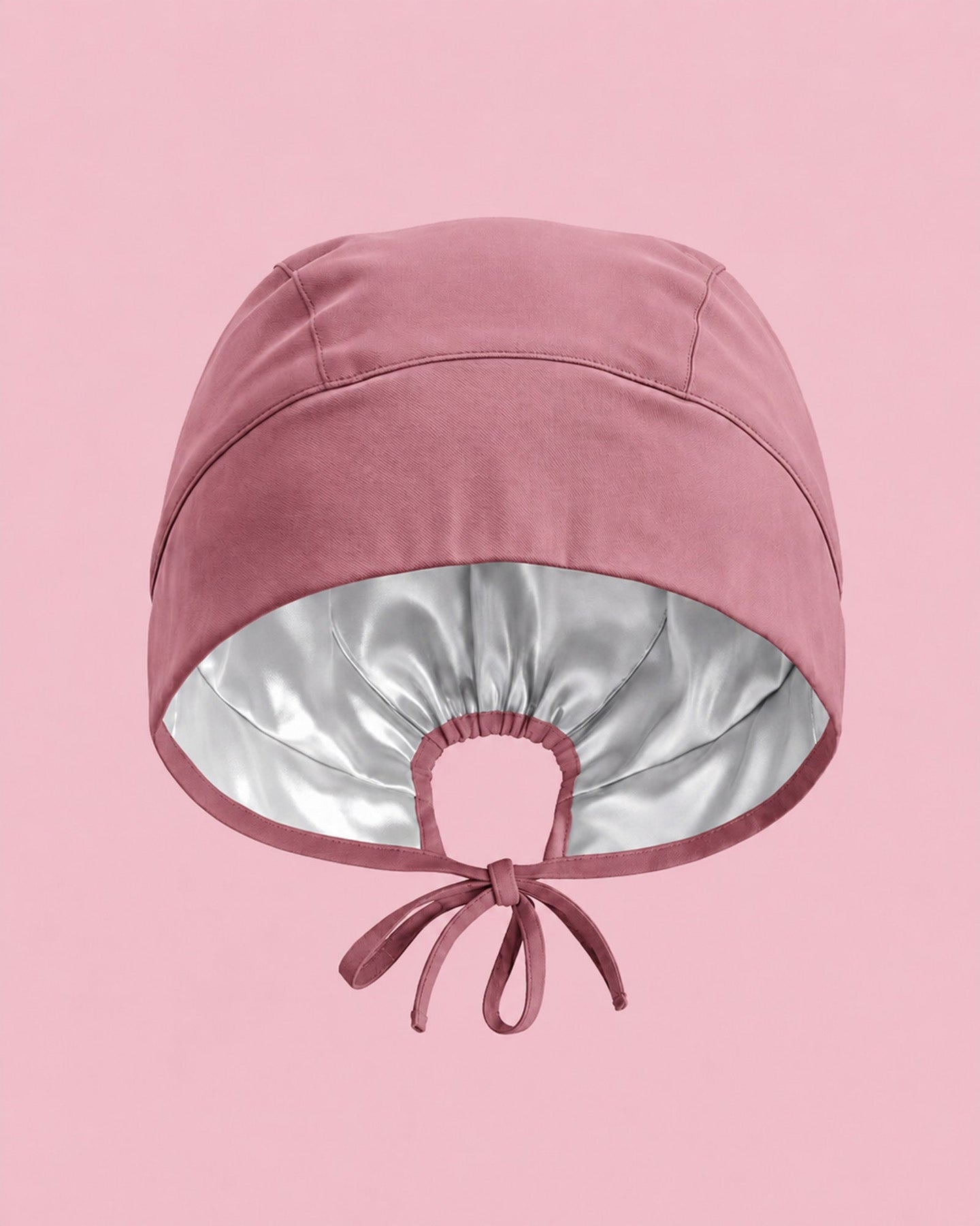 Premium Satin-Lined Scrub Cap Mauve - Scrubloop