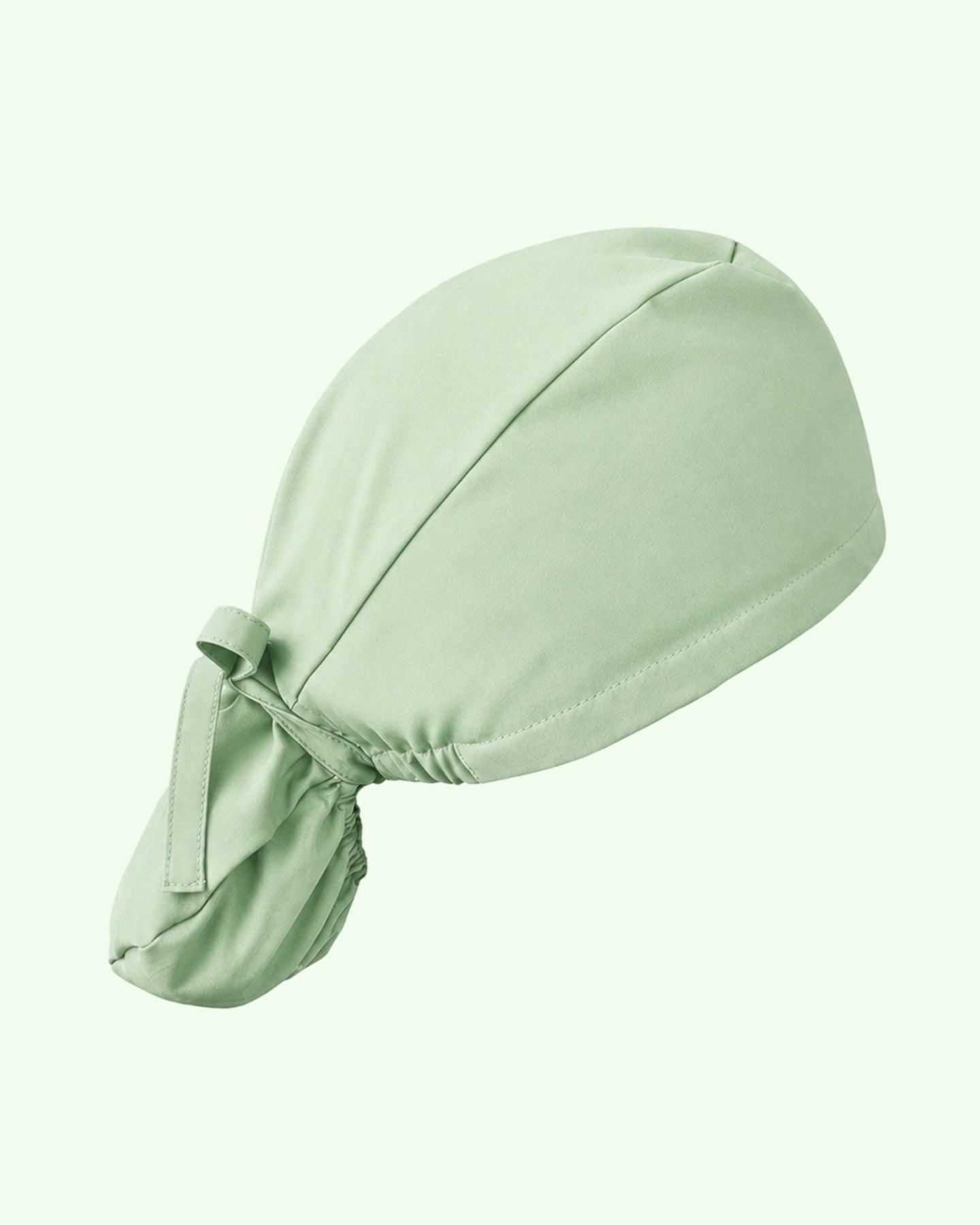 Premium Satin-Lined Scrub Cap Mint - Scrubloop