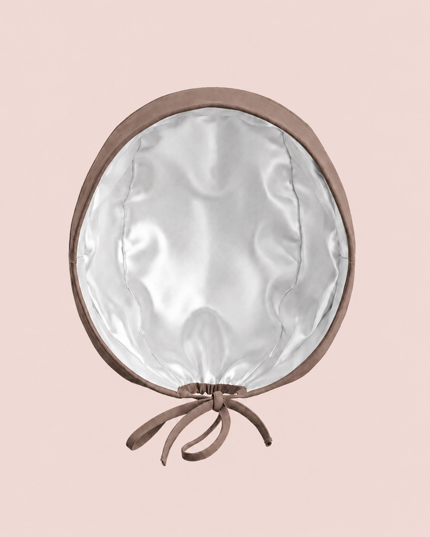 Premium Satin-Lined Scrub Cap Mocha - Scrubloop