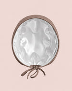 Premium Satin-Lined Scrub Cap Mocha - Scrubloop