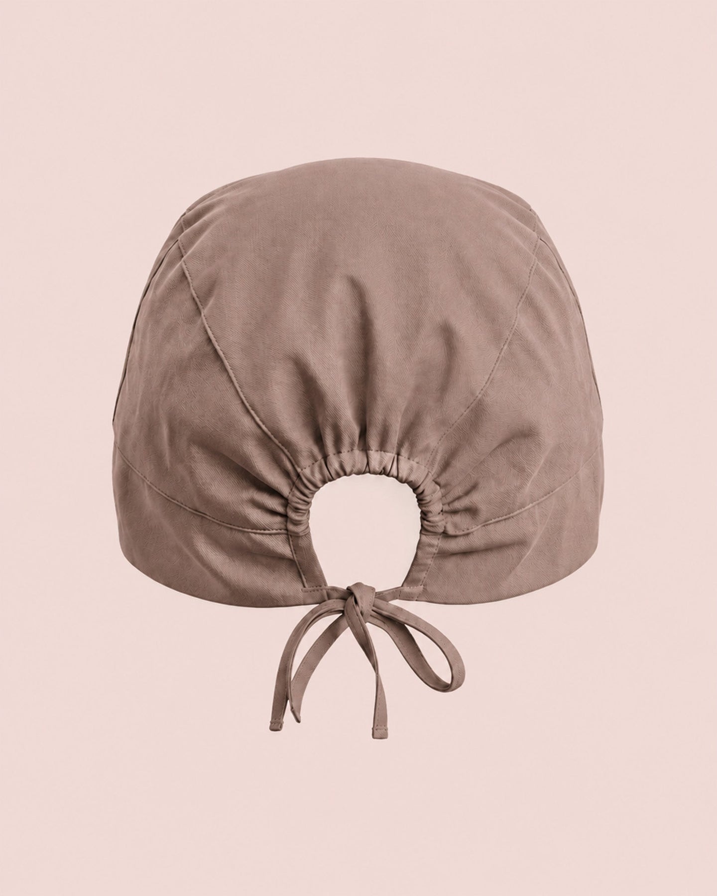 Premium Satin-Lined Scrub Cap Mocha - Scrubloop