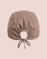 Premium Satin-Lined Scrub Cap Mocha - Scrubloop