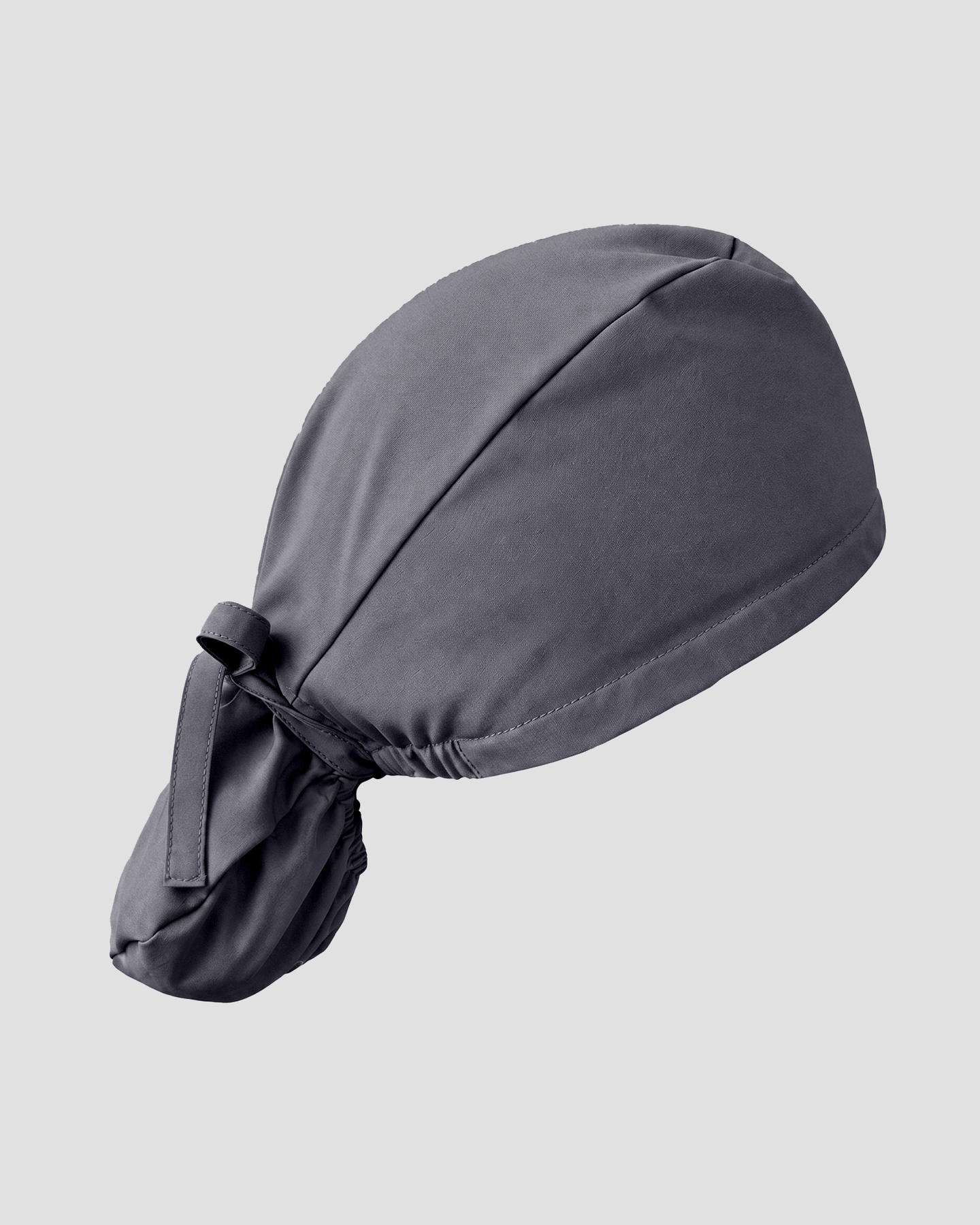 Premium Satin-Lined Scrub Cap Pewter - Scrubloop