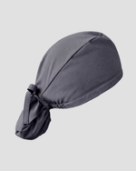 Premium Satin-Lined Scrub Cap Pewter - Scrubloop