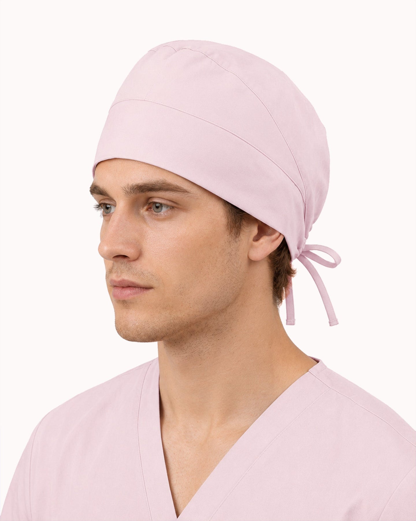 Premium Satin-Lined Scrub Cap Rose Quartz - Scrubloop