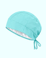 Premium Satin-Lined Scrub Cap Surf - Scrubloop
