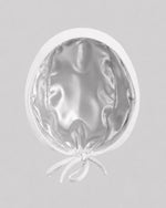 Premium Satin-Lined Scrub Cap White - Scrubloop