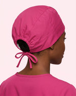 Premium Satin-Lined Scrub Cap Wild Berry - Scrubloop