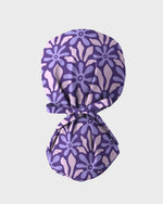 Purple Blooms Lavender Garden Glow Scrub Cap - Scrubloop