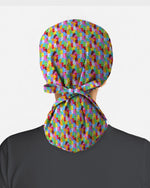 Rainbow Gummy Bear Scrub Cap - Scrubloop
