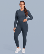 Sculpt Skinny Scrub Legging Dark Harbor - Scrubloop