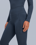 Sculpt Skinny Scrub Legging Dark Harbor - Scrubloop