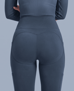 Sculpt Skinny Scrub Legging Dark Harbor - Scrubloop
