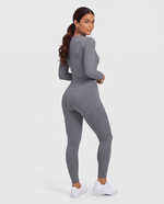Sculpt Skinny Scrub Legging Heather Gray - Scrubloop