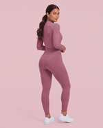 Sculpt Skinny Scrub Legging Mauve - Scrubloop