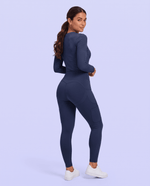 Sculpt Skinny Scrub Legging Navy - Scrubloop