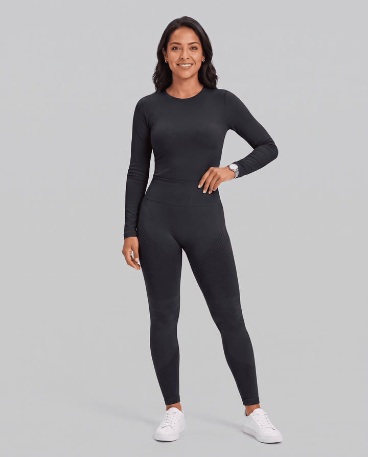Seamless Sculpt Scrub Legging Black