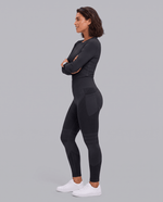 Seamless Sculpt Scrub Legging Black - Scrubloop