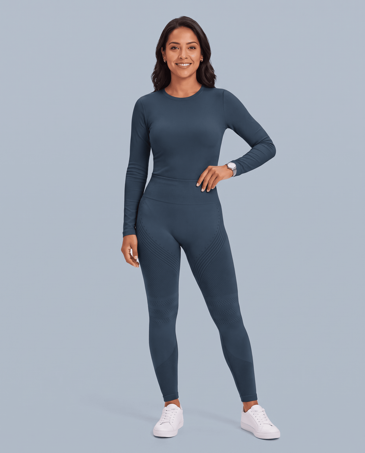 Seamless Sculpt Scrub Legging Dark Harbor - Scrubloop