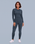 Seamless Sculpt Scrub Legging Dark Harbor - Scrubloop