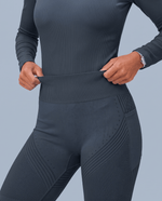 Seamless Sculpt Scrub Legging Dark Harbor - Scrubloop