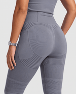 Seamless Sculpt Scrub Legging Heather Gray - Scrubloop