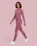 Seamless Sculpt Scrub Legging Mauve - Scrubloop