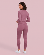 Seamless Sculpt Scrub Legging Mauve - Scrubloop