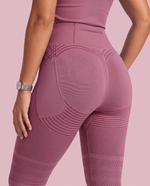 Seamless Sculpt Scrub Legging Mauve - Scrubloop