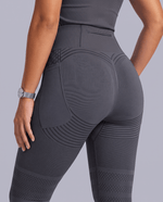 Seamless Sculpt Scrub Legging Pewter - Scrubloop