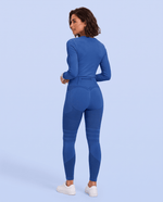 Seamless Sculpt Scrub Legging Royal Blue - Scrubloop