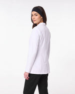 Short Slim Lab Coat White - Scrubloop