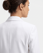 Short Slim Lab Coat White - Scrubloop