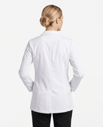 Short Slim Lab Coat White - Scrubloop