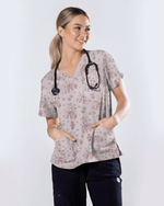 Silly Goose Nurse Life Scrub Top - Scrubloop
