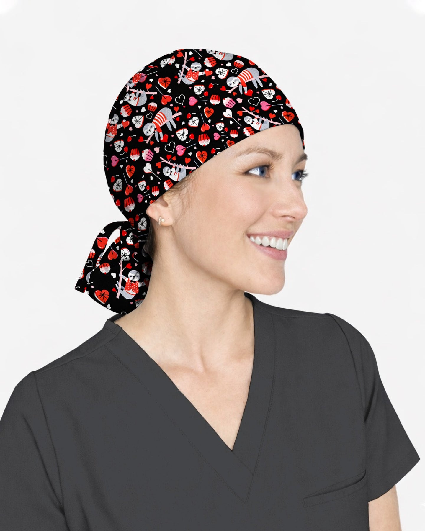 Sloth Love Scrub Cap - Scrubloop