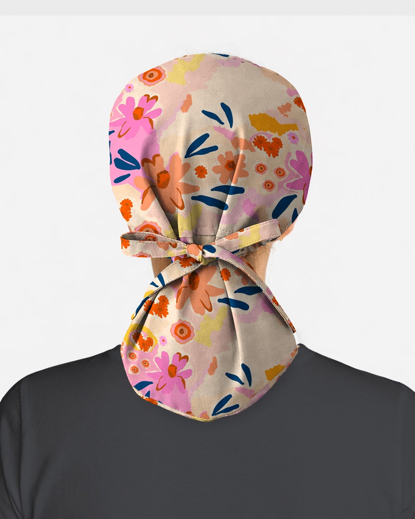 Spring Bloom Fresh Floral Breeze Scrub Cap - Scrubloop
