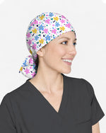 Spring Blossom Scrub Cap - Scrubloop