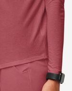 Supersoft Long-Sleeve Underscrub Berry Spice - Scrubloop